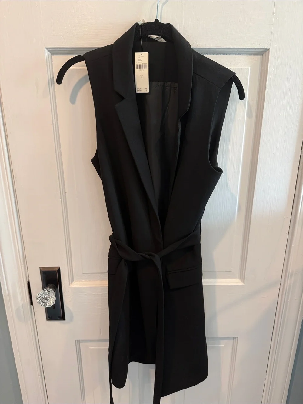 Anthropologie Black Mini Dress